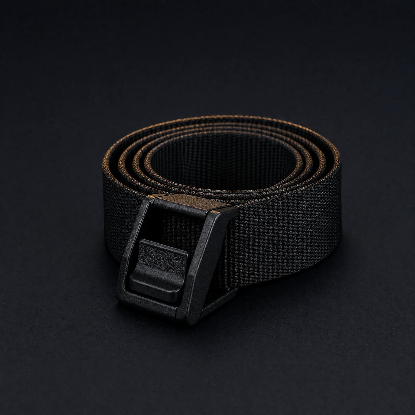 Belt Webbing Flat-Buckle, laid flat