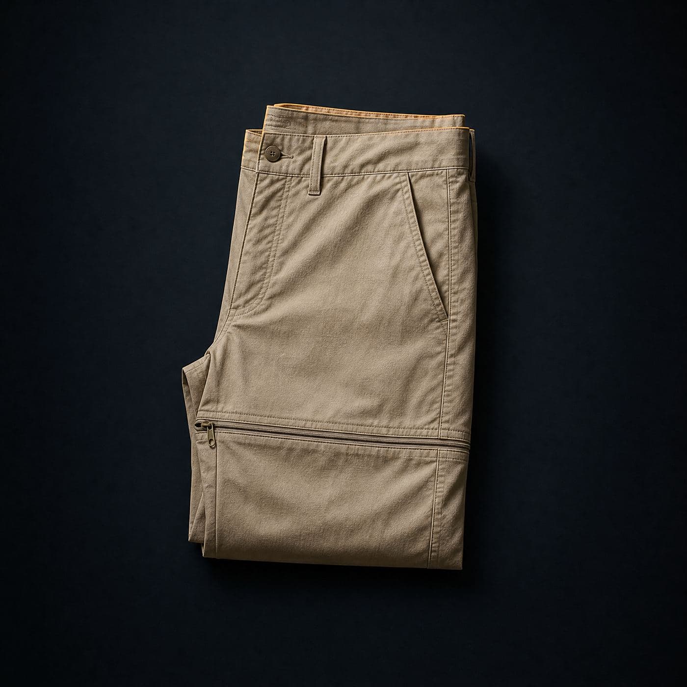 Convertible Zip-Off Pant, laid flat