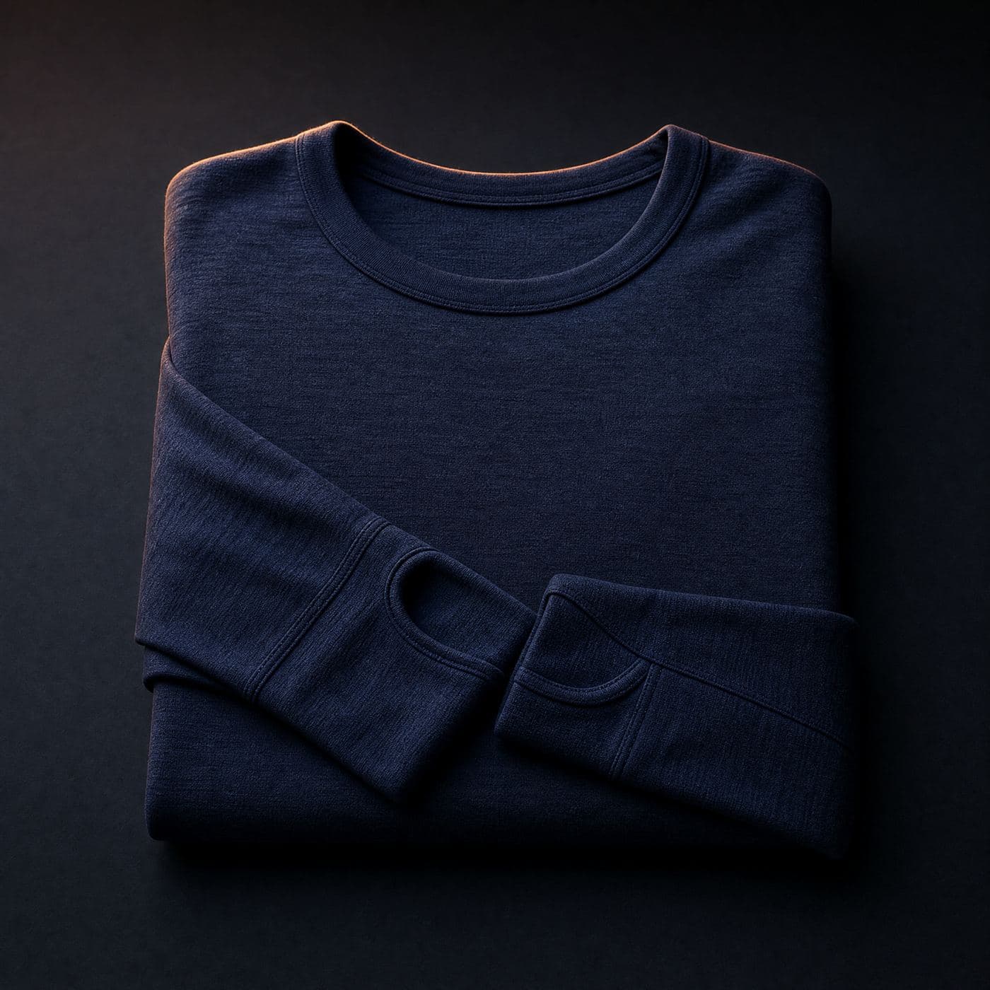 Merino Long-Sleeve, laid flat