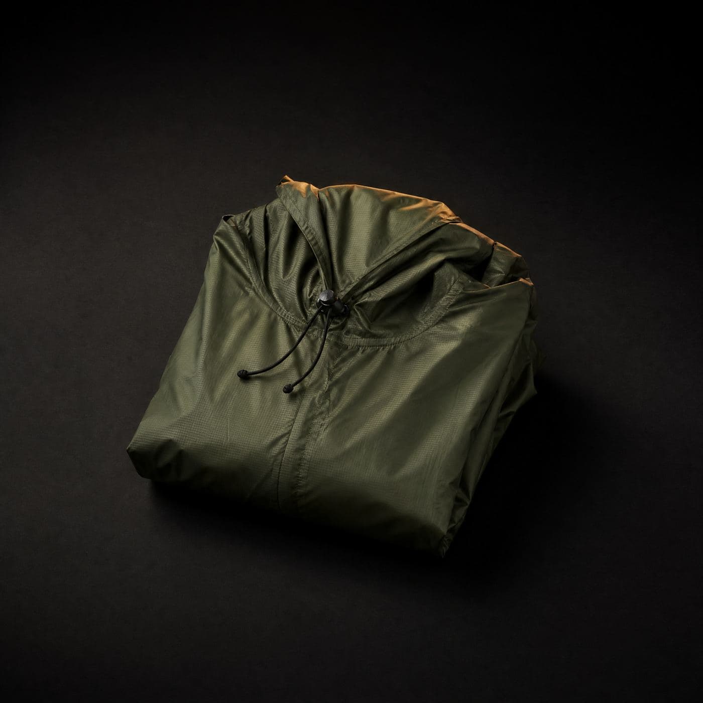 Poncho Packable, laid flat