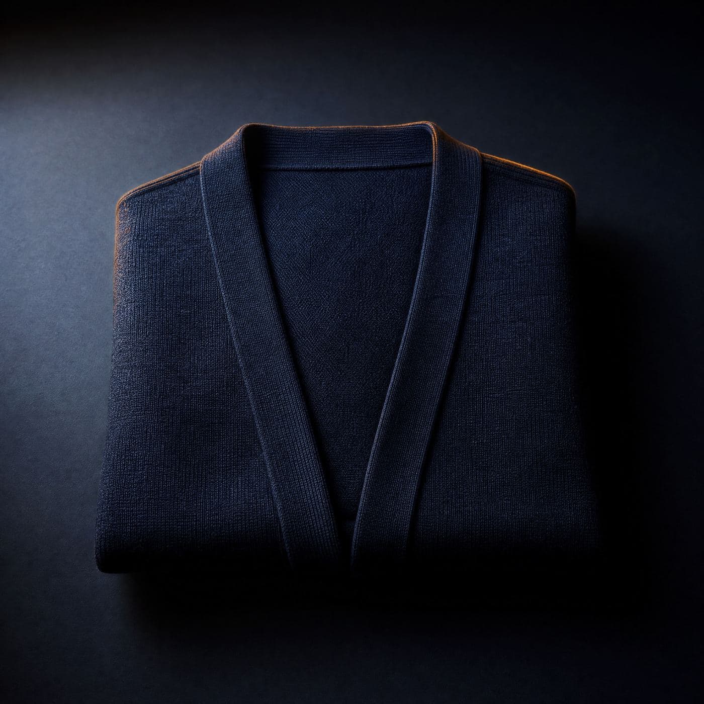 Travel Cardigan Packable, laid flat