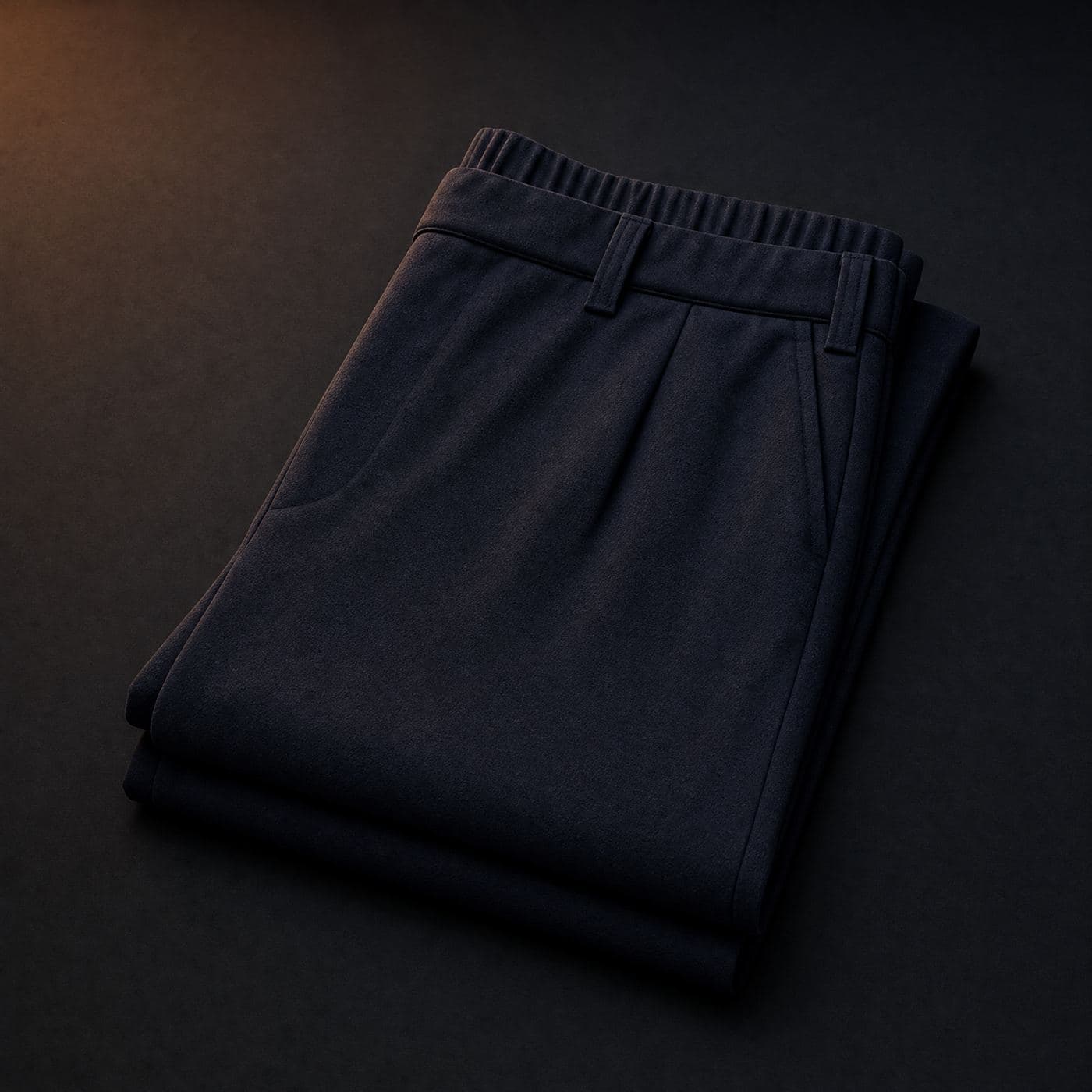 Wide-Leg Travel Trouser, laid flat